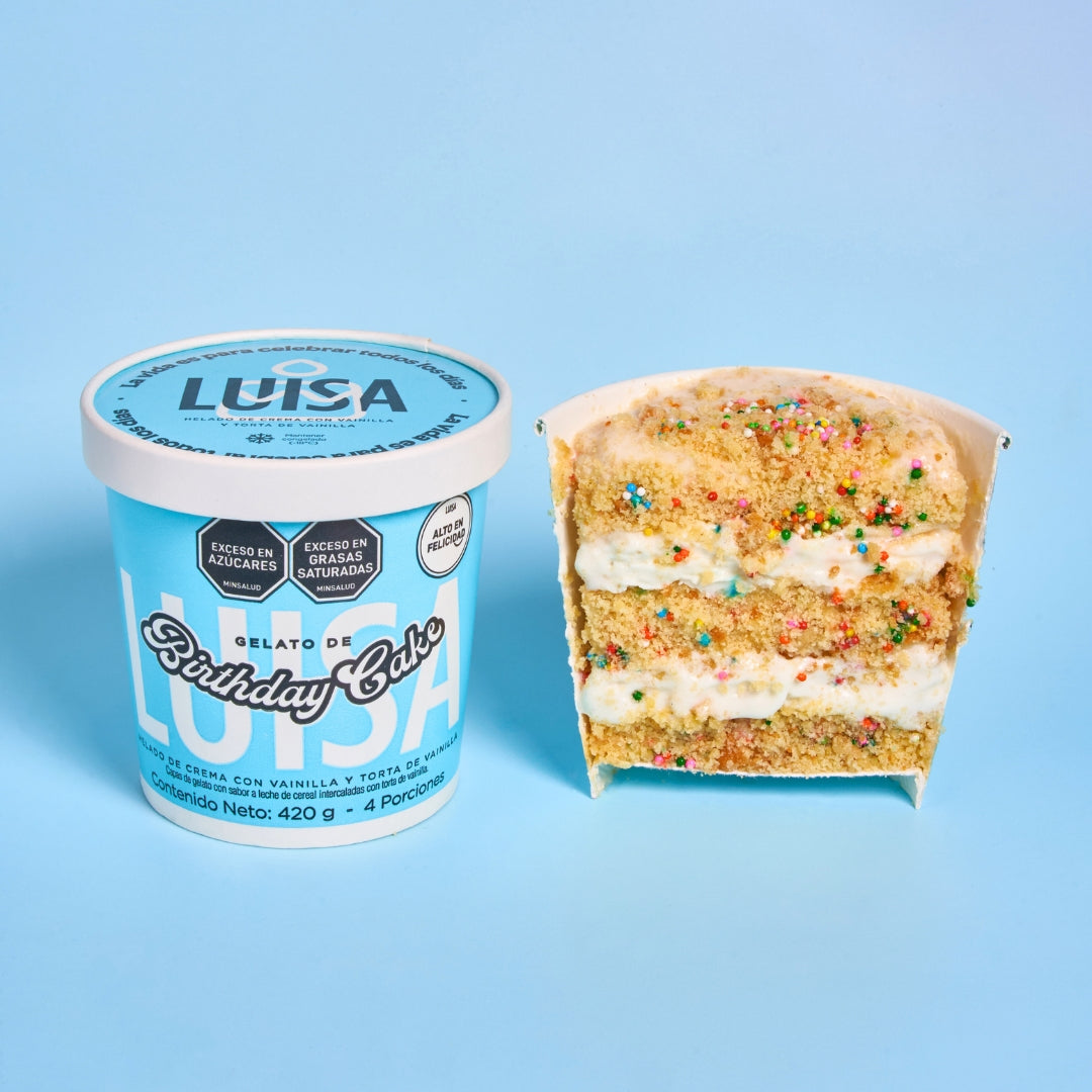 COMBO: Helado torta de Zanahoria y Birthday Cake