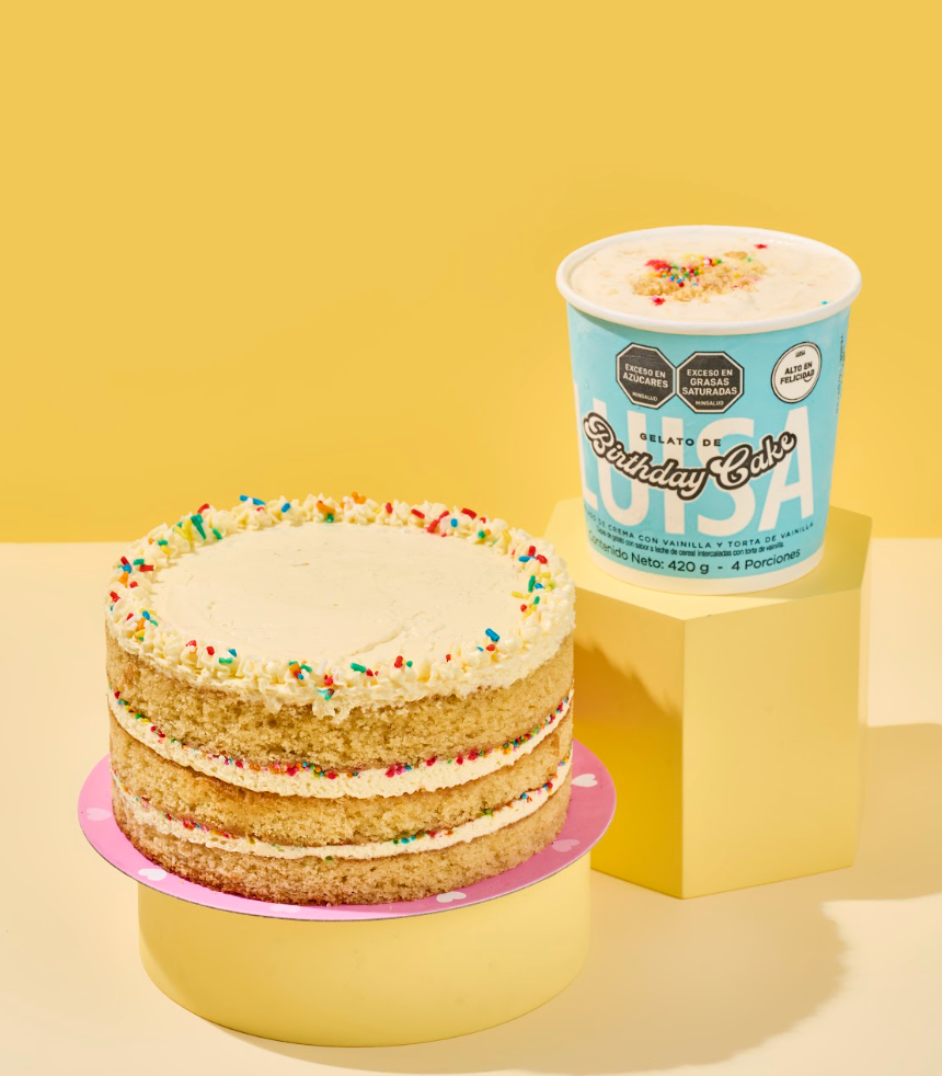 Combo Fiesta de 4 (1 Torta S + 1 Gelato)
