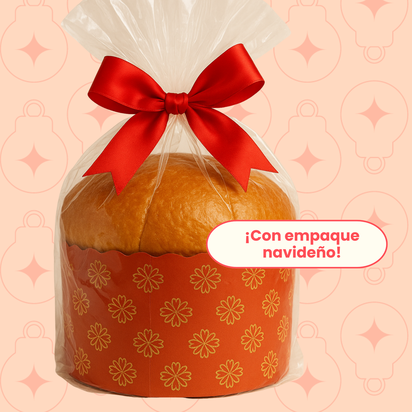 Panettone de Naranja y Arándanos