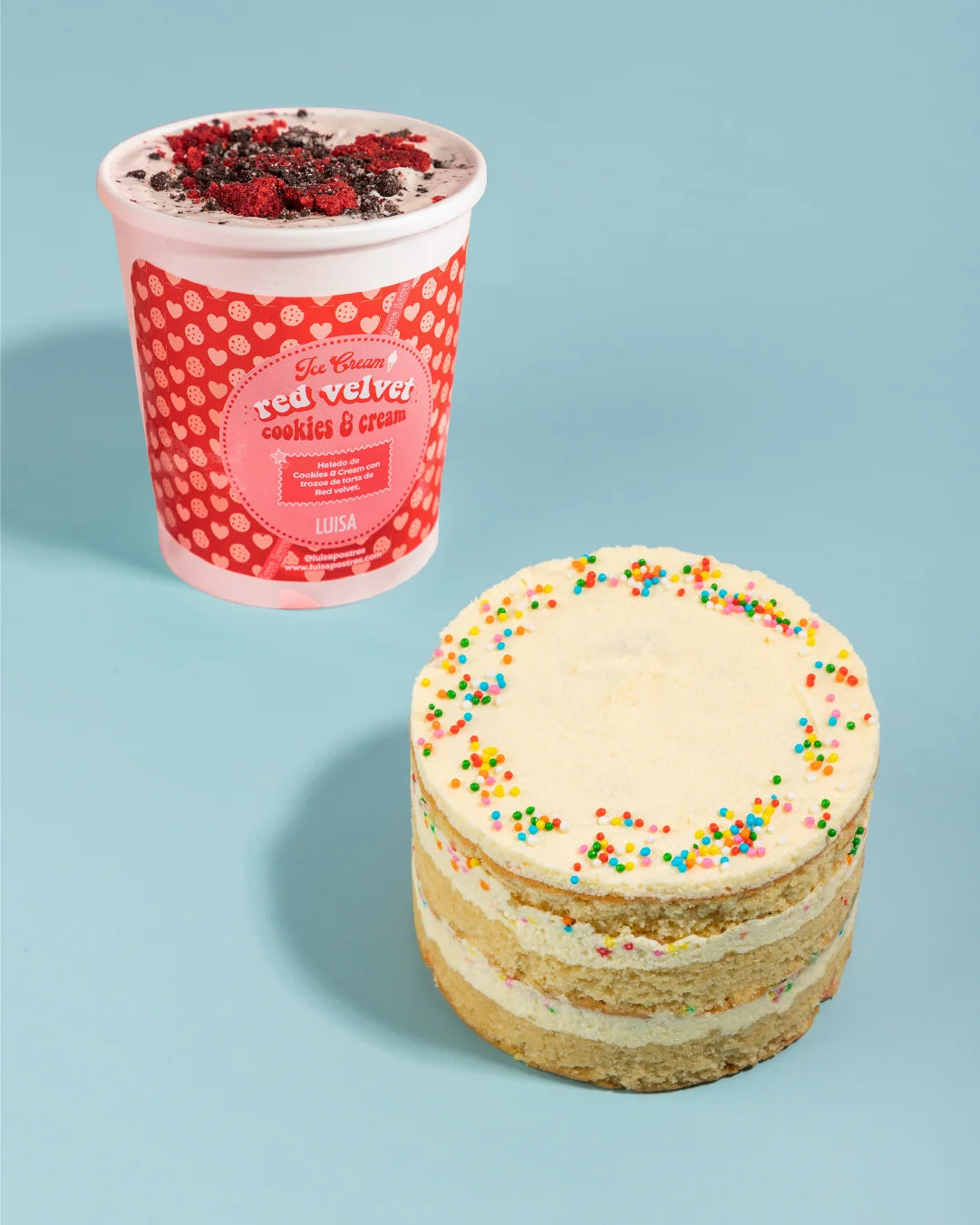 Combo Fiesta de 4 (1 Torta S + 1 Gelato)