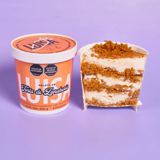 Gelato Torta de Zanahoria (Helado / Ice Cake)