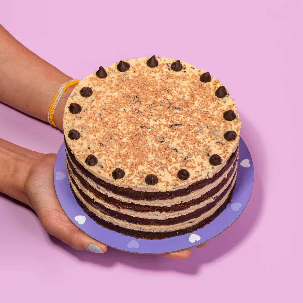 Torta Brownie con Cookie Dough