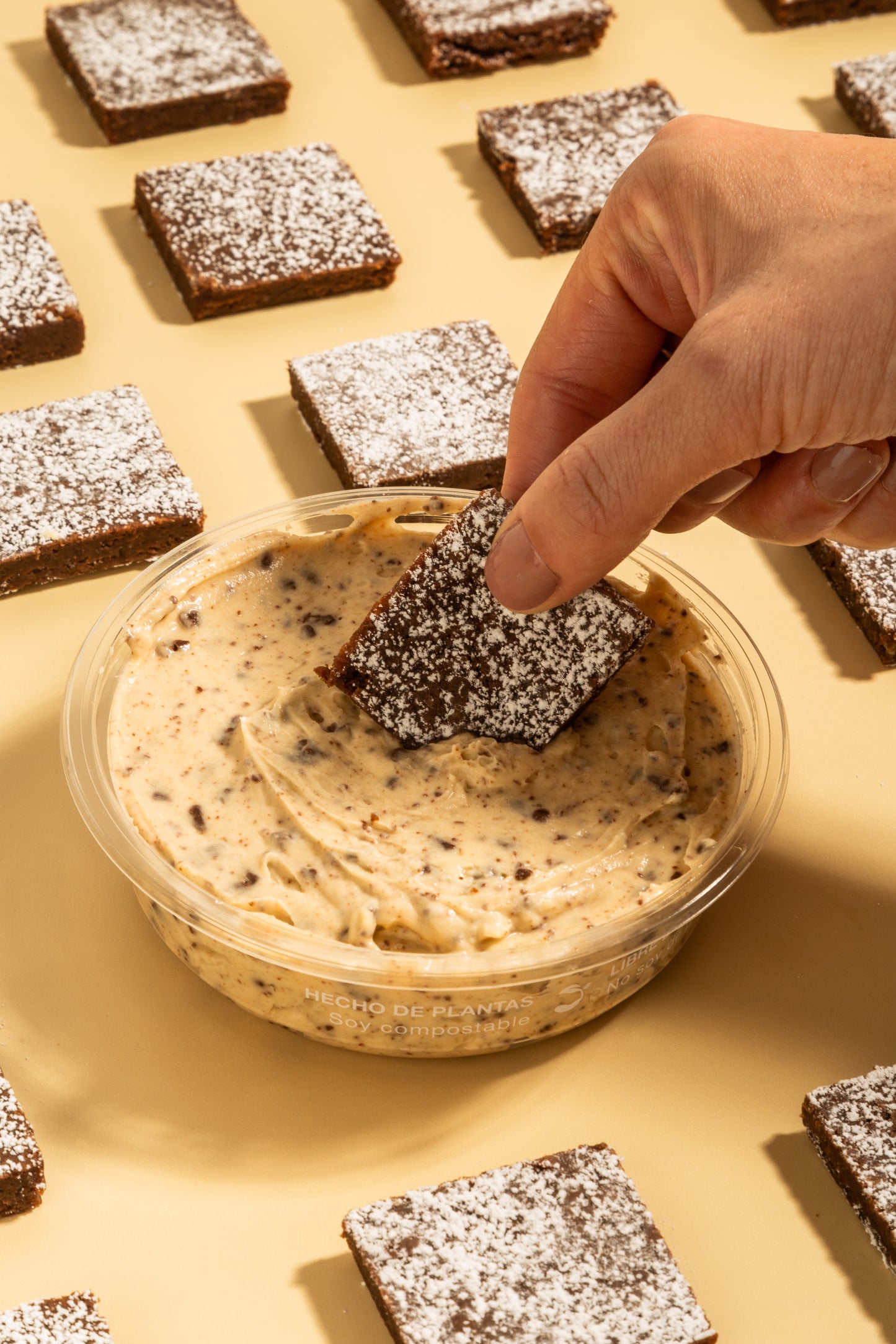 Combo Brownies + Cookie Dough Dip