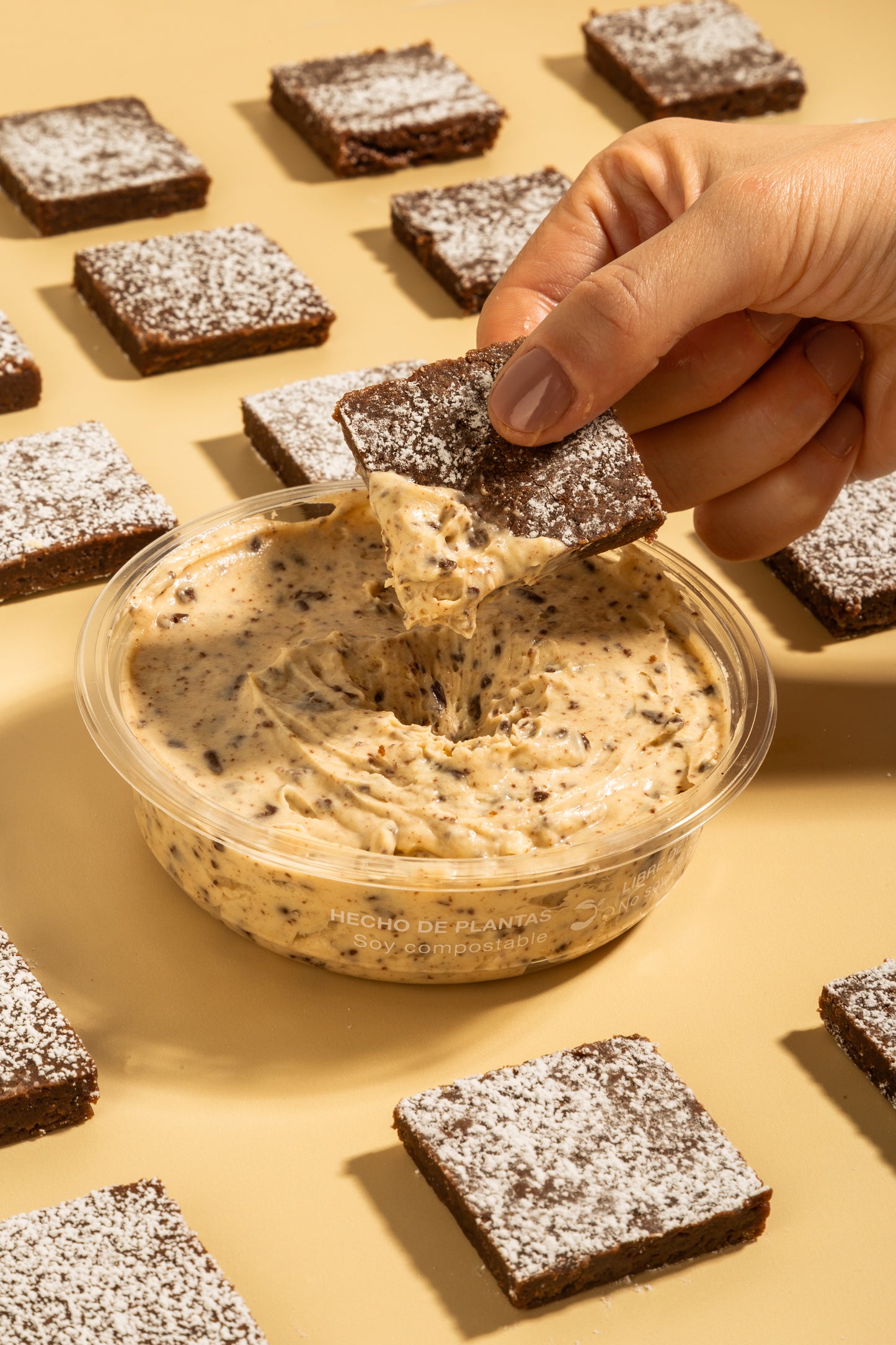 Combo Brownies + Cookie Dough Dip