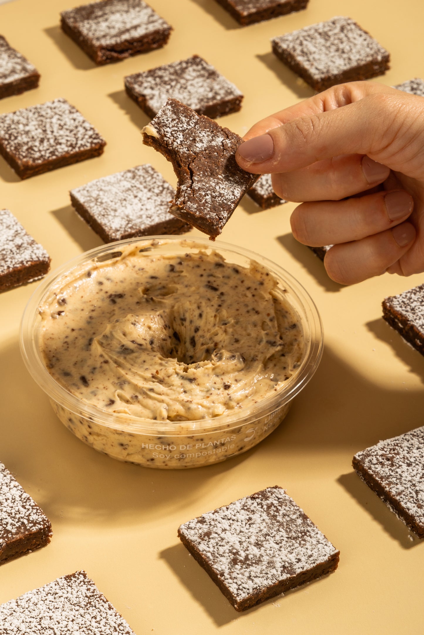 Combo Brownies + Cookie Dough Dip