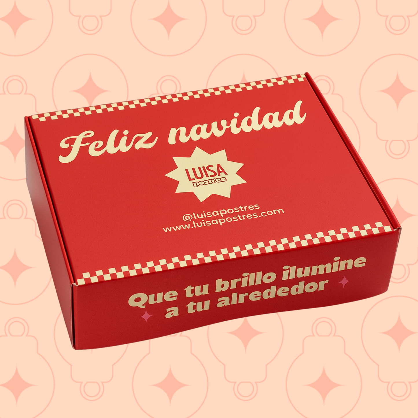 Brownies Navideños x 18