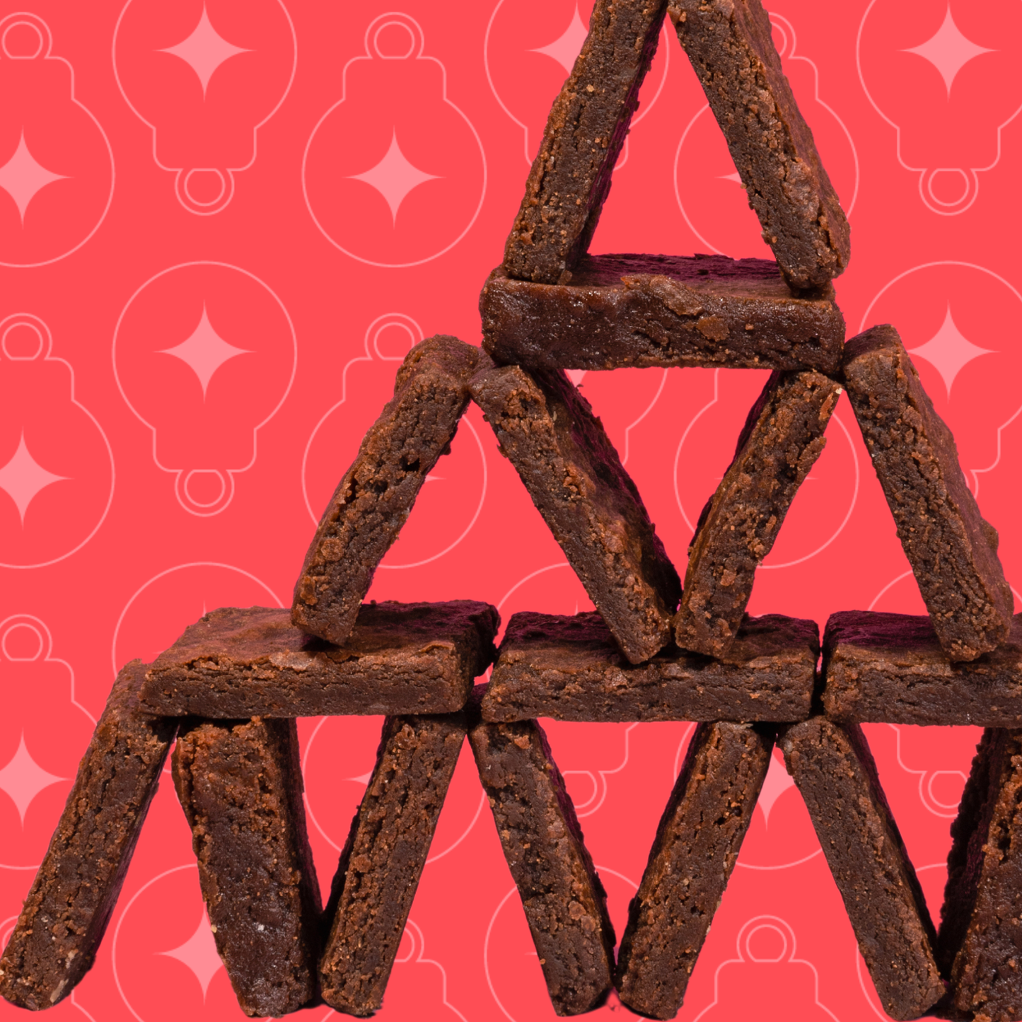 Brownies Navideños x 18