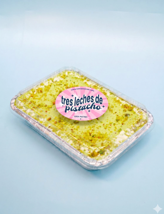 Tres leches de Pistacho para 2.