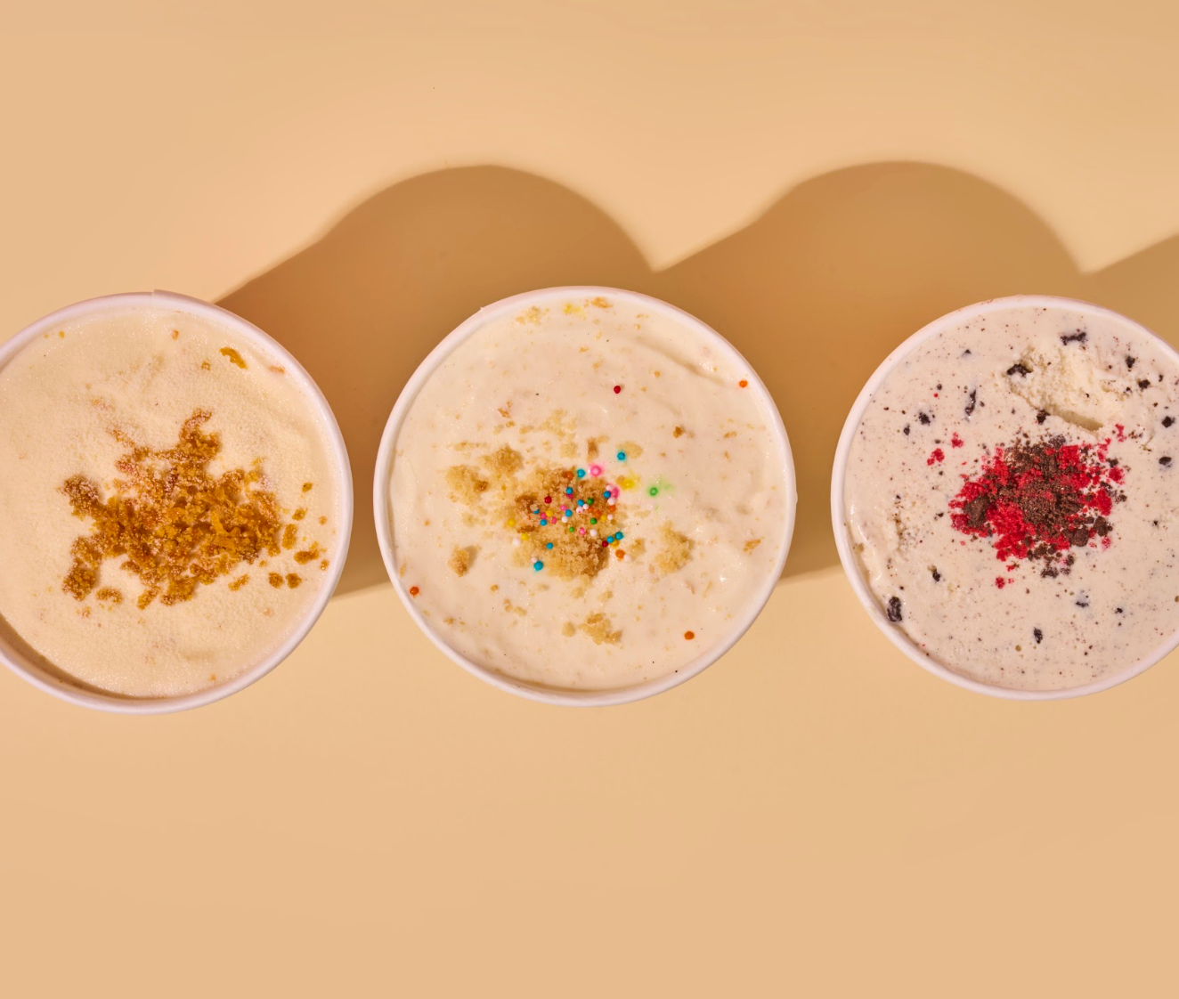 Trio de Gelato (Helado / Ice Cake)