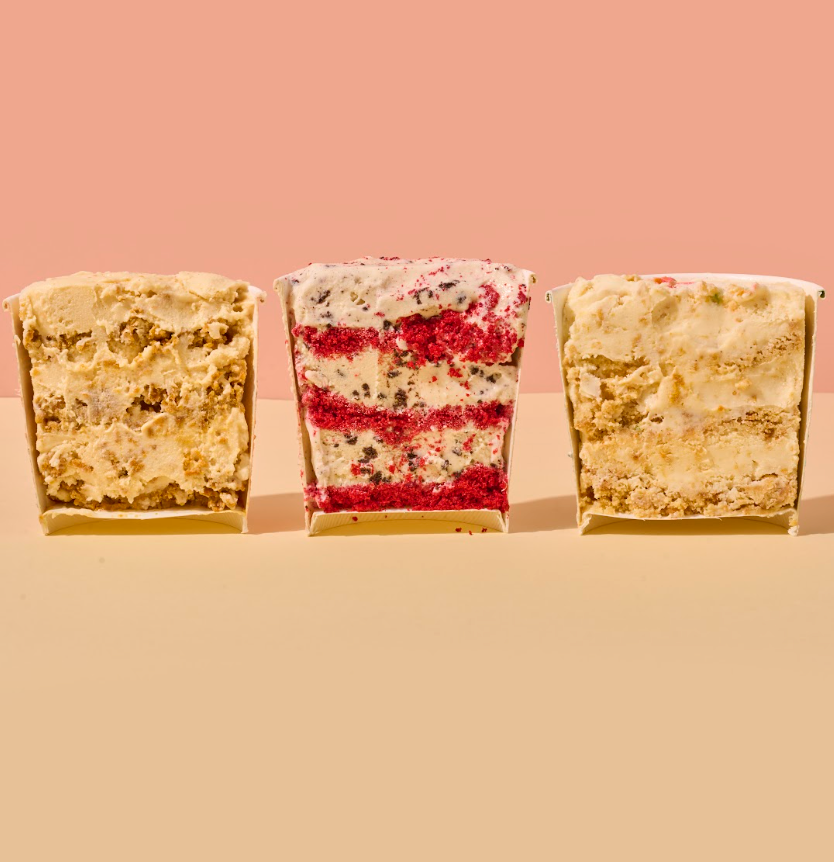 Trio de Gelato (Helado / Ice Cake)