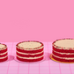 Torta de Red Velvet con Cheesecake de Oreo