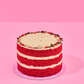 Torta de Red Velvet con Cheesecake de Oreo