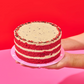Torta de Red Velvet con Cheesecake de Oreo