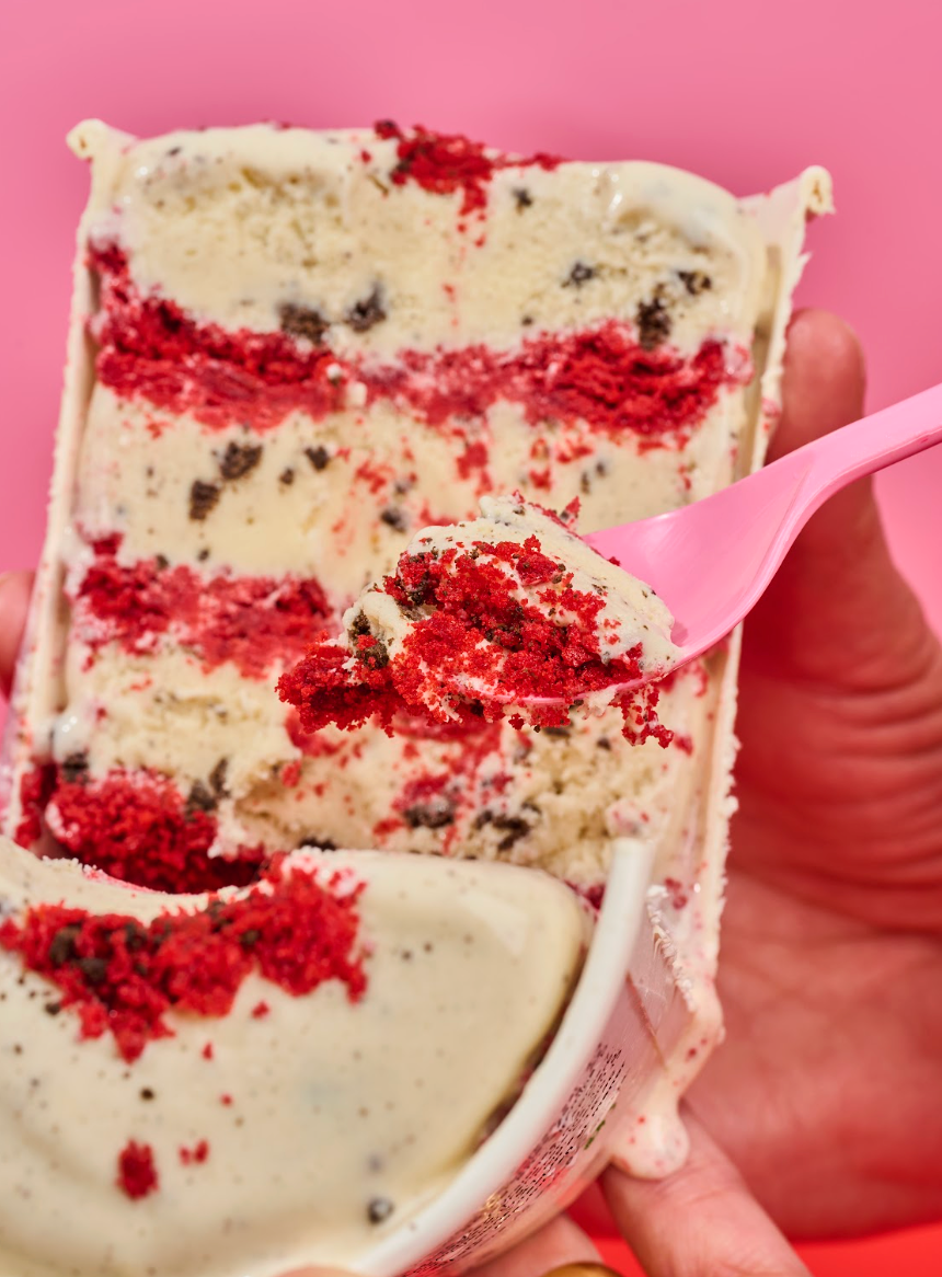 Gelato de Red Velvet (Helado / Ice Cake)