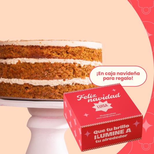 Torta de Zanahoria Navideña Talla M