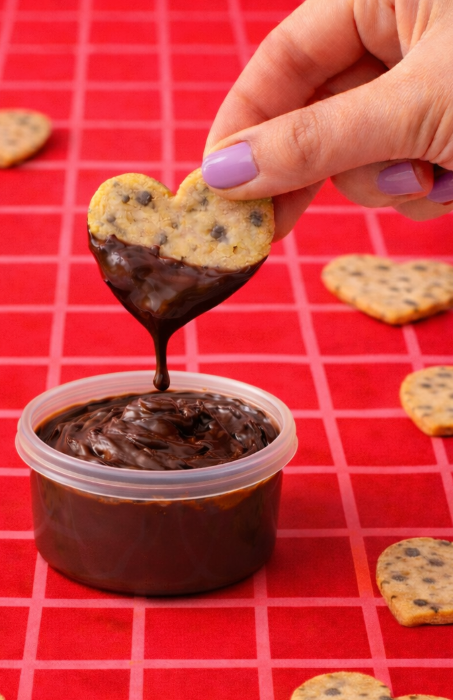 Galletas de Arándanos + Dip de Chocolate en lata coleccionable.