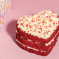 Torta Corazón de Red Velvet