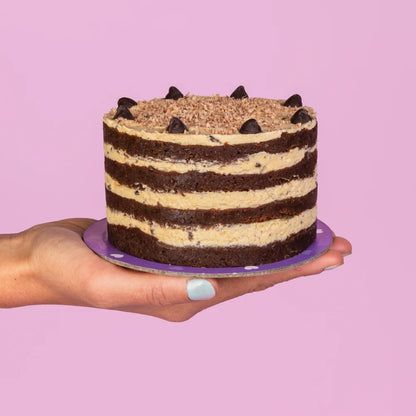 Torta Brownie con Cookie Dough
