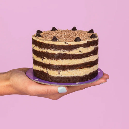 Torta Brownie con Cookie Dough