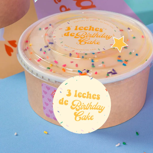 Tres Leches de Birthday Cake