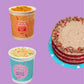 Combo Fiesta de 8 (1 Torta M + 2 Ice Cakes)