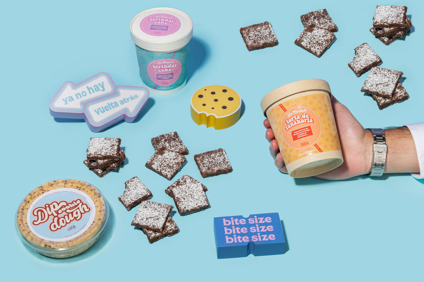 Combo Gelato + Brownies x18