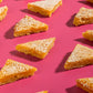 Galleta con sabor a pie de limón y rellenas de chocolate blanco